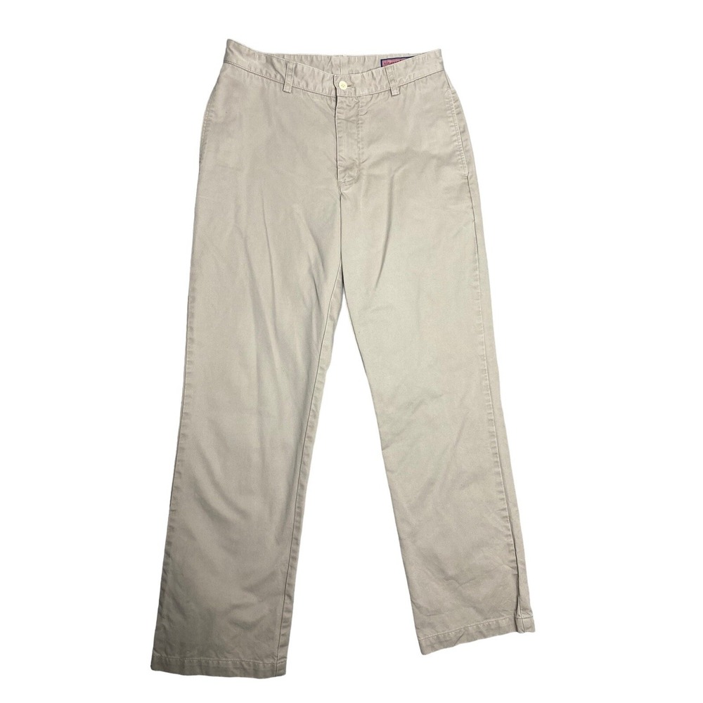 Vineyard Vines Mens Straight Leg Pockets in Tan Casual Wear Size 30x32